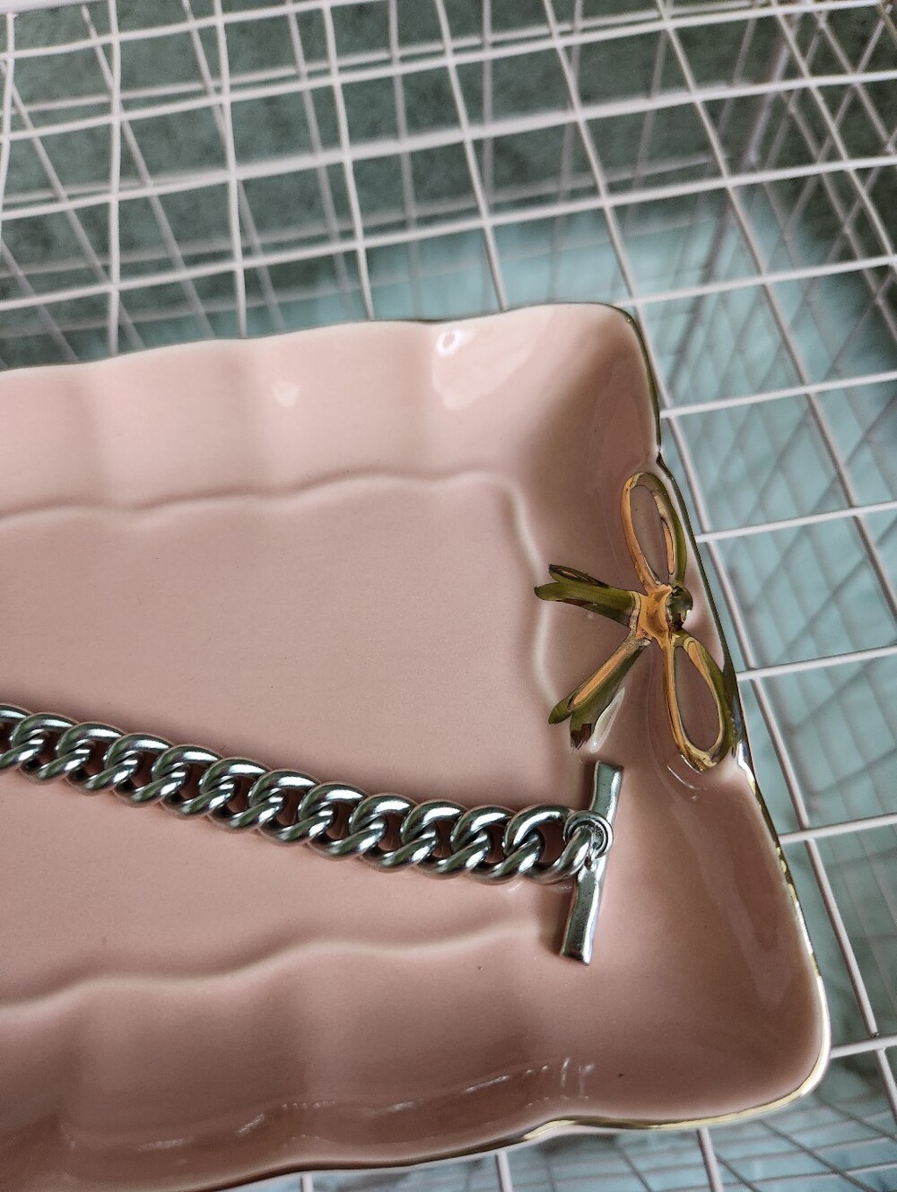 Kendra Scott Sm/Med Whitley Toggle Chain Bracelet - Picture 3 of 5
